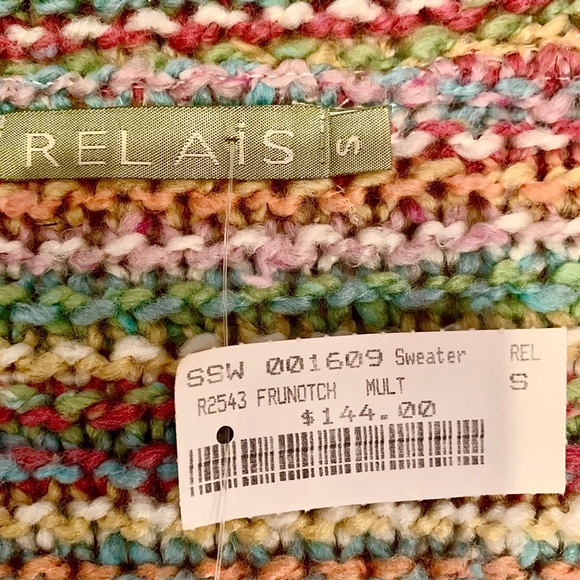 😃NWT Happy, cozy and fun colorful sweater😁 - Picture 7 of 8